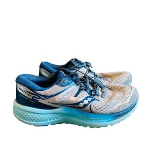 Saucony Omni ISO 2 Athletic Lace Up Shoe Womens Size 8.5 S10511-25 Gray